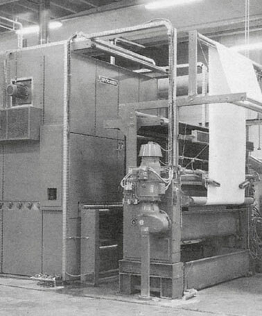 1967 - The first dye beam winder